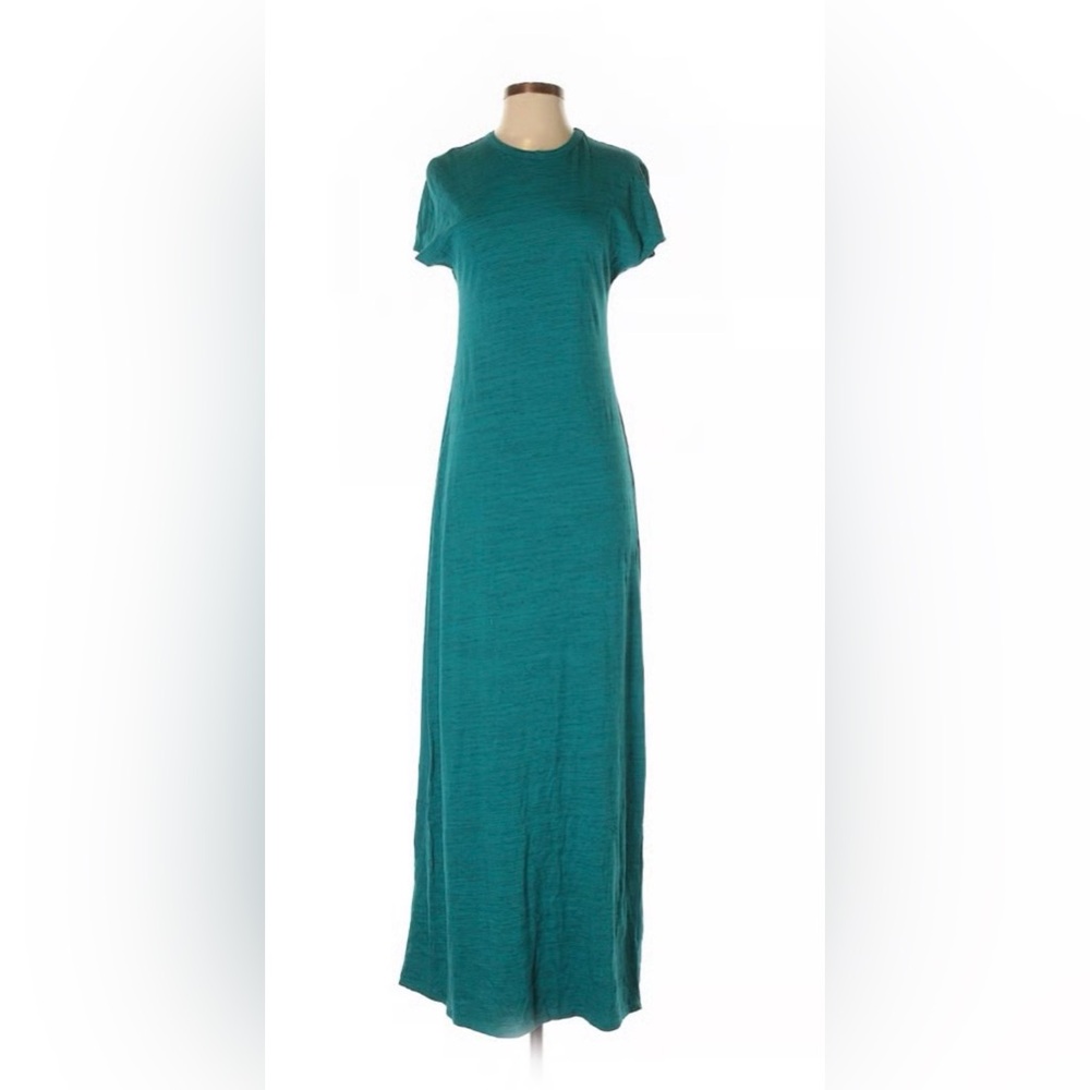LuLaRoe Nicole Teal Maxi Dress XS